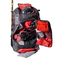 Borsa da hockey su ruote SHER-WOOD Code V Backpack Black/Red Senior