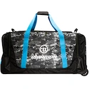 Borsa da hockey su ruote Warrior  Q20 Camo/Blue Junior