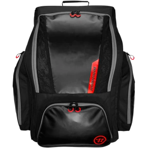 Borsa da hockey Warrior  Pro Carry Backpack Black/Red Senior