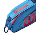 Borsa per racchette da tennis per bambini Wilson  Junior 3 Pack Blue/Orange