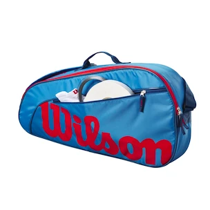 Borsa per racchette da tennis per bambini Wilson  Junior 3 Pack Blue/Orange