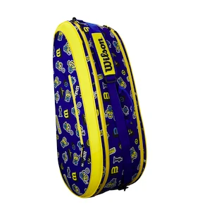 Borsa per racchette da tennis per bambini Wilson  Minions V3.0 Team 6Pk