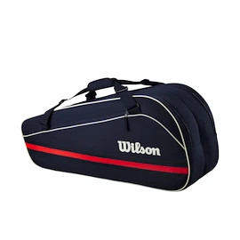 Borsa per racchette Wilson 6PK Team Racket Bag 2025 Navy