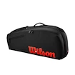 Borsa per racchette Wilson  Clash V3 3PK Racquet Bag Black/Infrared