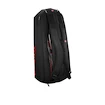 Borsa per racchette Wilson  Clash V3 6PK Racquet Bag Black/Infrared