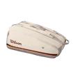 Borsa per racchette Wilson  Roland Garros 2025 Super Tour 9PK Cream/Clay