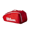 Borsa per racchette Wilson  Super Tour Red 15PK 2025