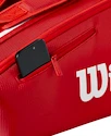 Borsa per racchette Wilson  Super Tour Red 6PK 2025