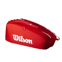 Borsa per racchette Wilson  Super Tour Red 6PK 2025