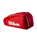 Borsa per racchette Wilson  Super Tour Red 9PK 2025