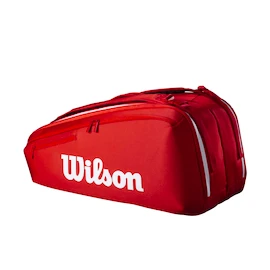 Borsa per racchette Wilson Super Tour Red 9PK 2025