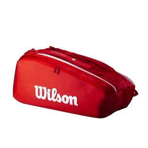 Borsa per racchette Wilson  Super Tour Red 9PK 2025