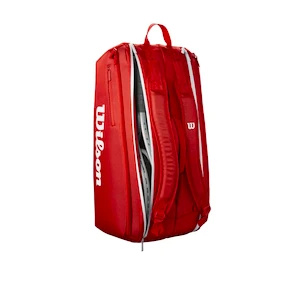 Borsa per racchette Wilson  Super Tour Red 9PK 2025