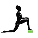 Box stepper Schildkröt  Yoga Block Green