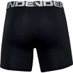 Boxer da uomo Under Armour  Charged Cotton 6" 3 Pack black