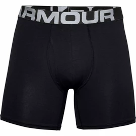 Boxer da uomo Under Armour Charged Cotton 6" 3 Pack black