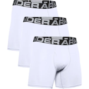 Boxer da uomo Under Armour  Charged Cotton 6" 3 Pack white Dynamic XS