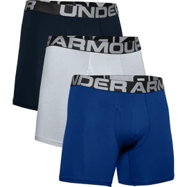 Boxer da uomo Under Armour Charged Cotton 6in 3 Pack-BLU