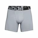 Boxer da uomo Under Armour  Charged Cotton 6in 3 Pack-GRY