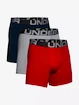 Boxer da uomo Under Armour  Charged Cotton 6in 3 Pack-RED S