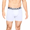 Boxer da uomo Under Armour  Charged Cotton 6in 3 Pack-WHT