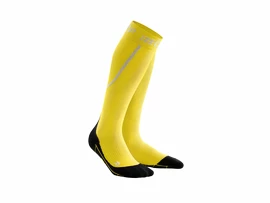 Calzettoni a compressione da donna CEP Yellow/Black