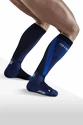 Calzettoni a compressione da uomo CEP  SKI TOURING Blue