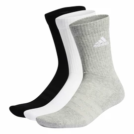 Calzini adidas Cushioned Crew Socks 3 Pairs Grey/White/Black