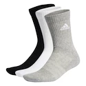 Calzini adidas  Cushioned Crew Socks 3 Pairs Grey/White/Black  M