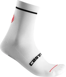 Calzini da ciclismo Castelli Entrata 9 Sock White