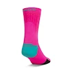 Calzini da ciclismo Giro HRC  Team Neon Pink/Screaming Teal