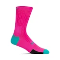 Calzini da ciclismo Giro HRC  Team Neon Pink/Screaming Teal