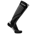 Calzini da hockey CCM  SKATE SOCK PROTECH 3D KNEE Black/White