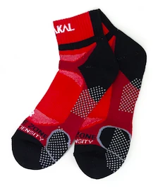 Calzini Karakal Socks Quad Density X4 Ankle Red/Black-41-47