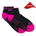 Calzini Karakal  Socks X2+ Female Trainer Black/Pink-36-41