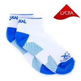 Calzini Karakal Socks X2+ Female Trainer White/Blue-36-41