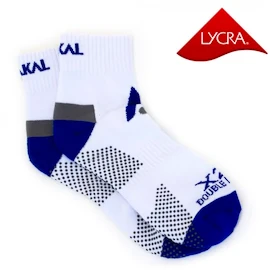 Calzini Karakal Socks X2+ Men Ankle White/Navy-41-47