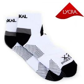 Calzini Karakal Socks X2+ Men Trainer White/Black-41-47