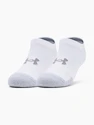 Calzini per bambini Under Armour  Youth NS-WHT