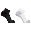 Calzini Salomon Speedcross Ankle 2PP Ebony/White  11 1/2 - 14