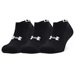 Calzini Under Armour  Core No Show 3Pk-BLK  XL