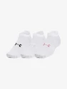 Calzini Under Armour  Essential No Show 3pk-WHT