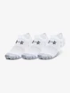 Calzini Under Armour  UltraLowTab 3pk-WHT