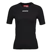 Camicia a compressione da donna CCM  SS Training Tee Black Senior XS