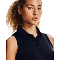 Camicia da donna Under Armour  Zinger Sleeveless Polo Dark Blue