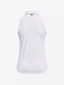 Camicia da donna Under Armour  Zinger Sleeveless Polo White