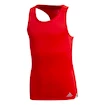 Canotta da bambina adidas  Club Tank Red 140 cm