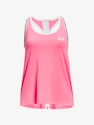 Canotta da bambina Under Armour  Knockout Tank-PNK