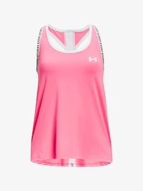 Canotta da bambina Under Armour Knockout Tank-PNK