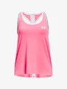 Canotta da bambina Under Armour  Knockout Tank-PNK XS